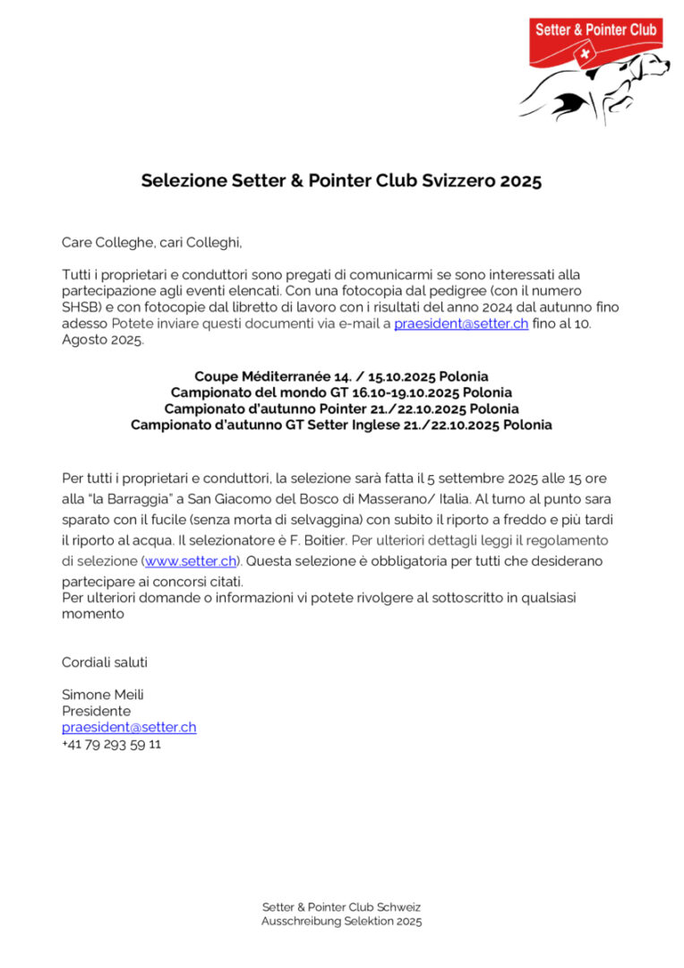 thumbnail of Selektion WM 2025 Ausschreibung IT